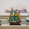 Vintiquewise Nautical Home Decor Metal Sailboat Centerpiece Ship Decor Desktop Decoration, Color QI004320-C - alternate 5
